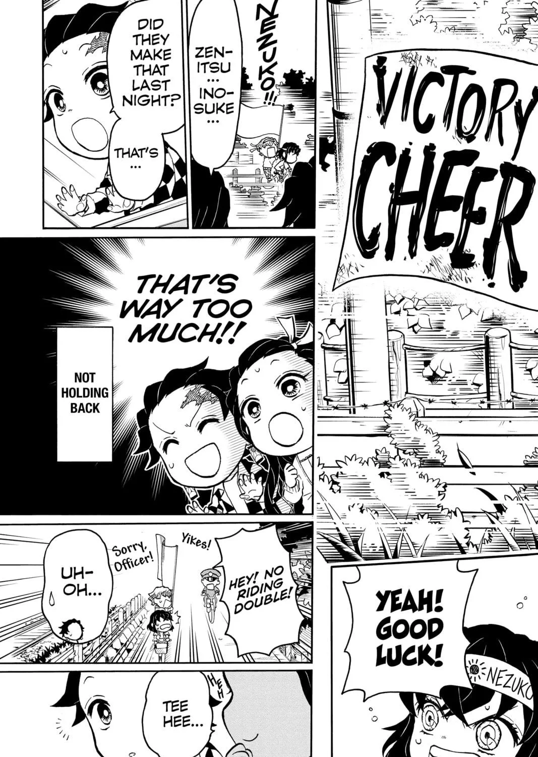 Read Demon Slayer: Kimetsu Academy chapter 5.5 image 22 on Lezhin