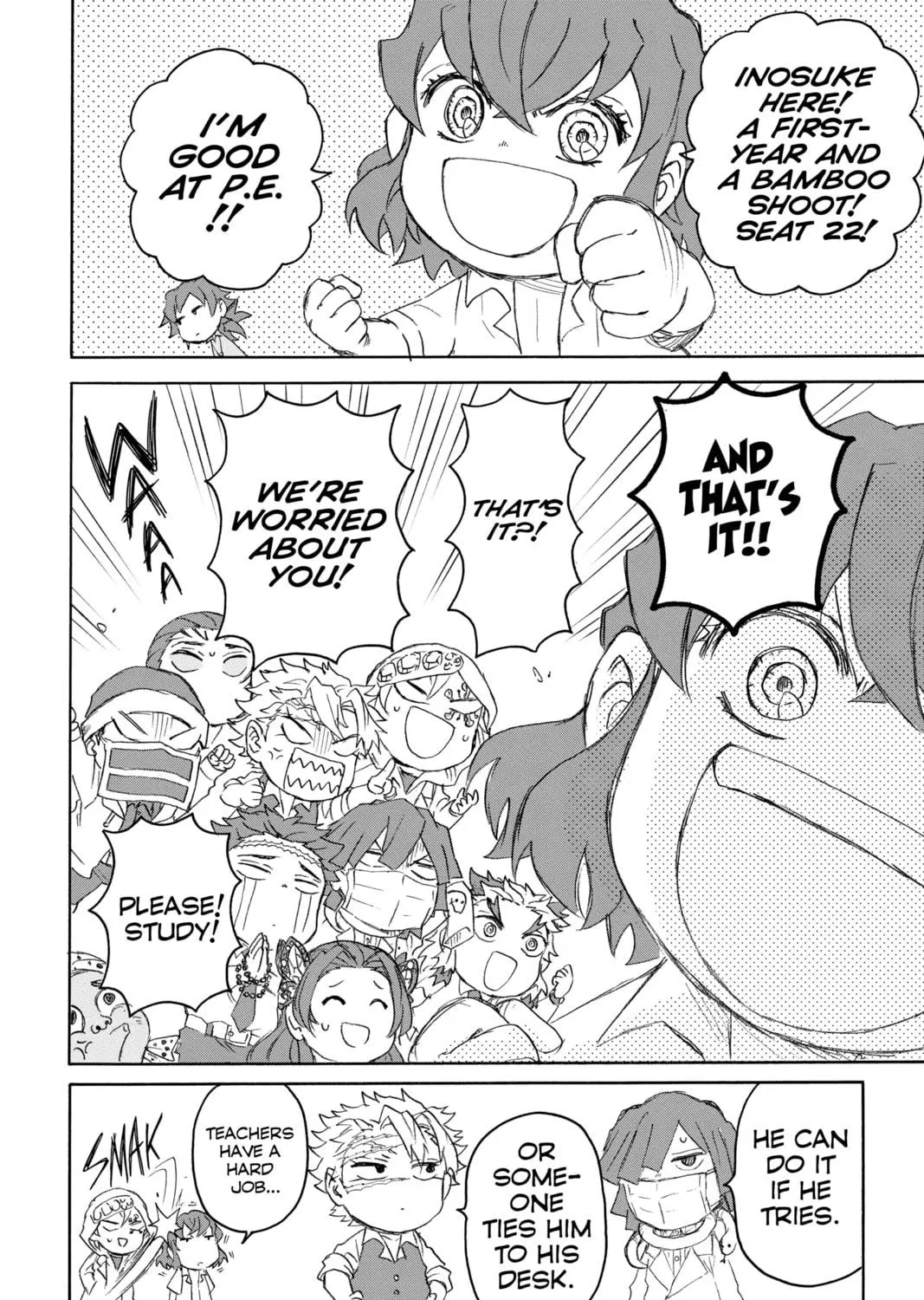 Read Demon Slayer: Kimetsu Academy chapter 5.5 image 28 on Lezhin