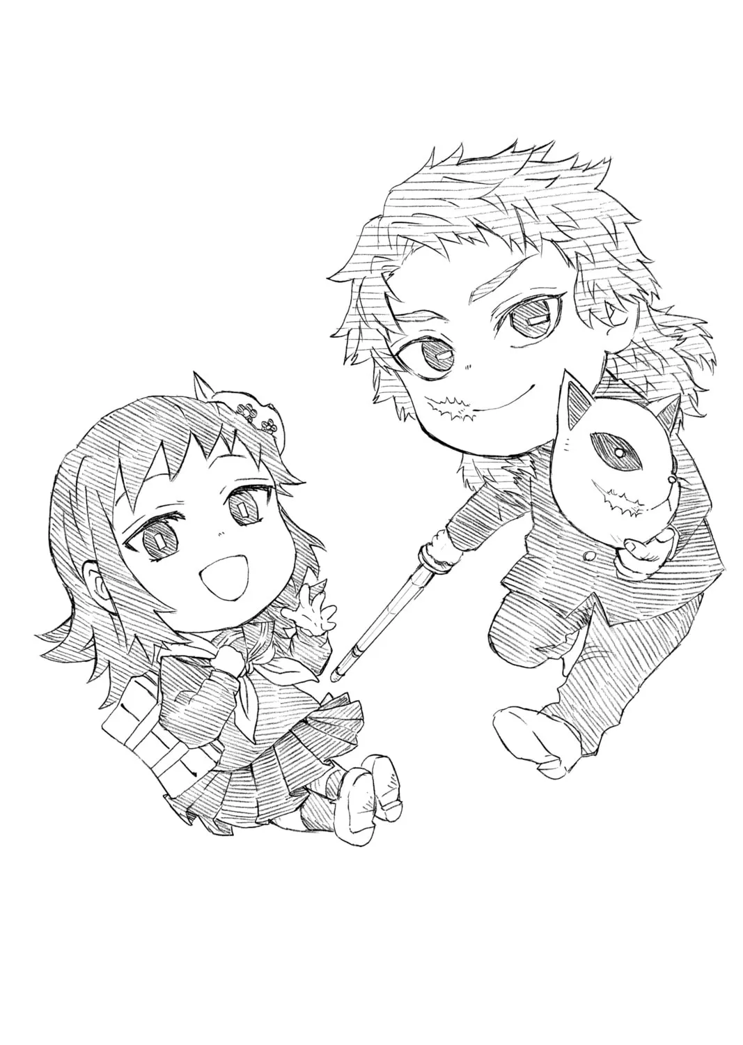 Read Demon Slayer: Kimetsu Academy chapter 5.5 image 36 on Lezhin
