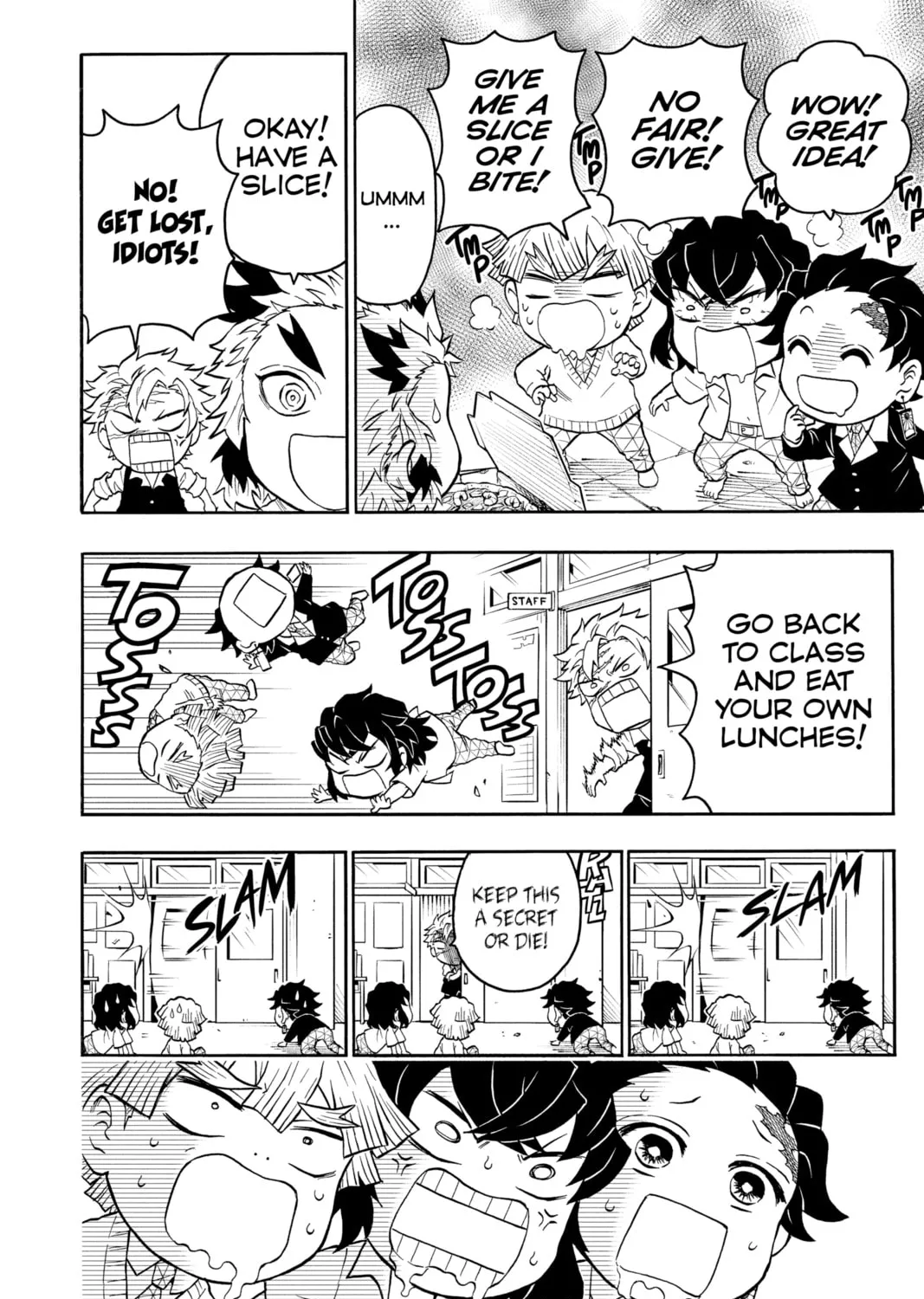 Read Demon Slayer: Kimetsu Academy chapter 5 image 14 on Lezhin