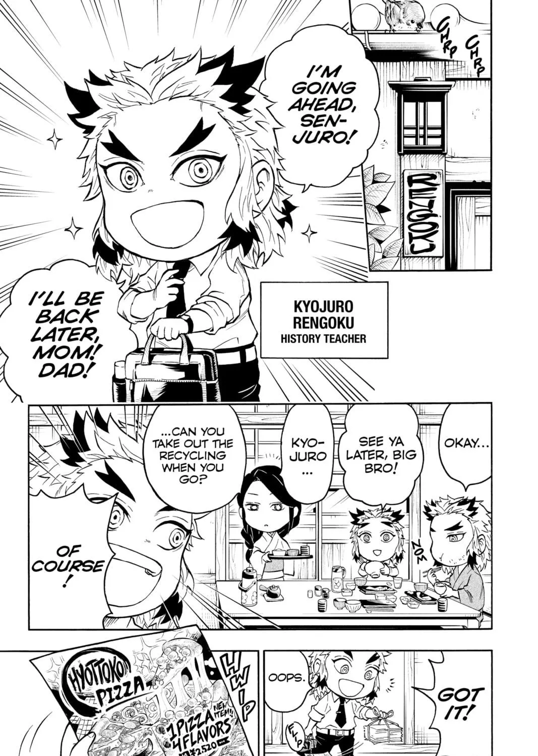 Read Demon Slayer: Kimetsu Academy chapter 5 image 4 on Lezhin