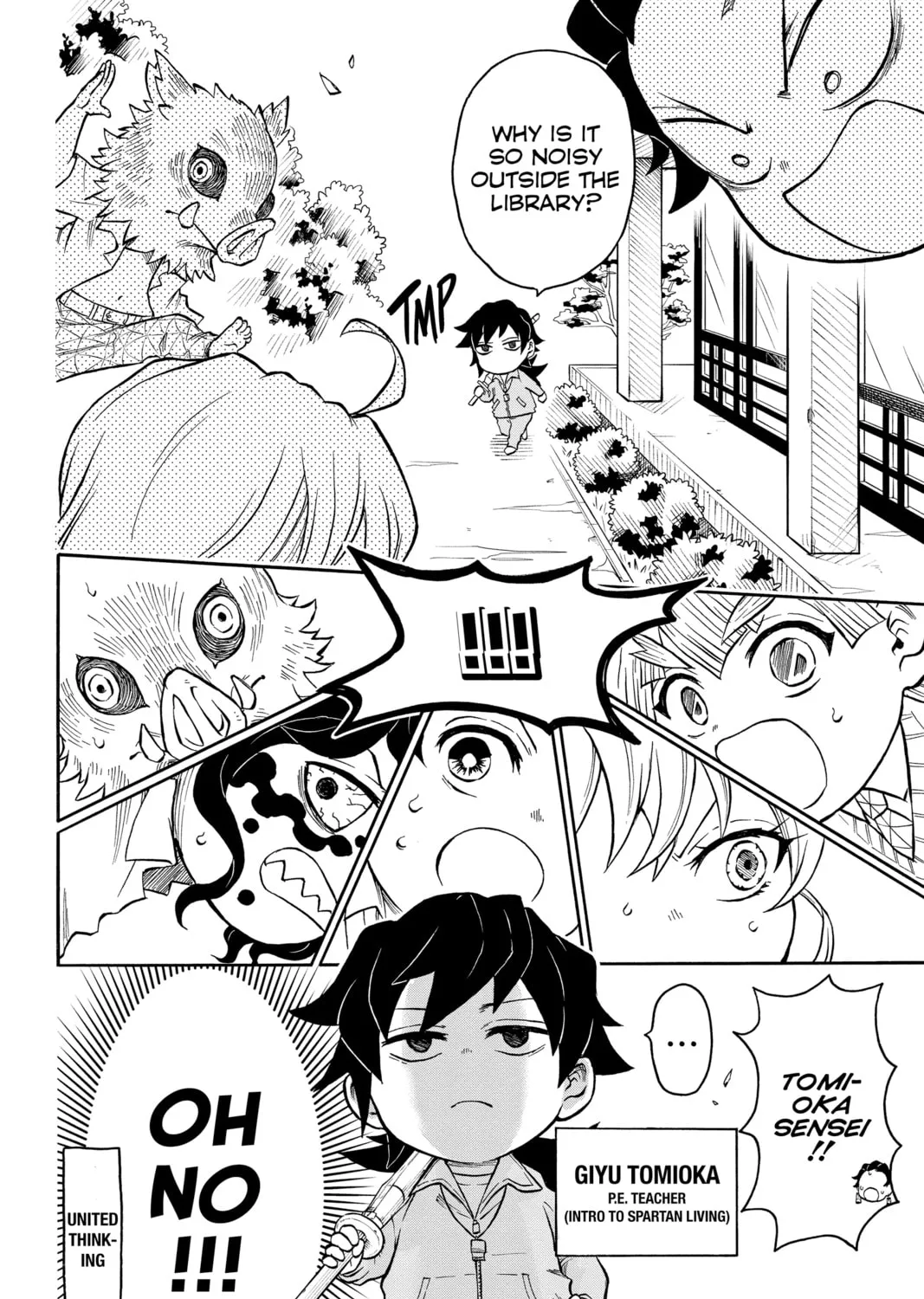 Read Demon Slayer: Kimetsu Academy chapter 5 image 50 on Lezhin