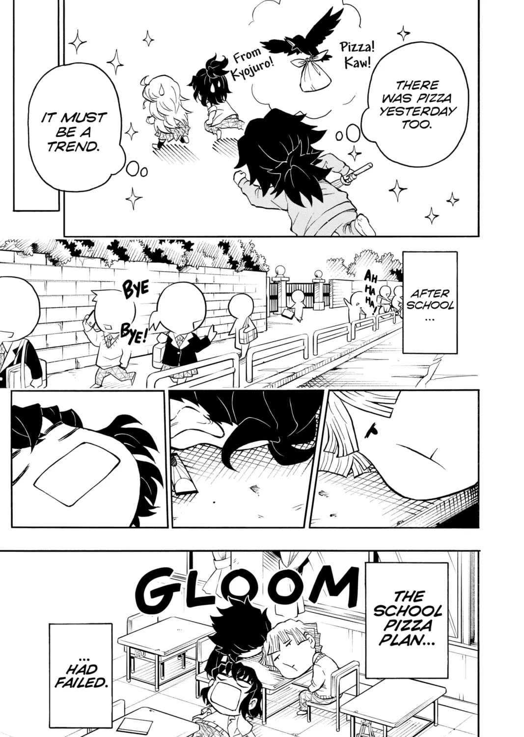 Read Demon Slayer: Kimetsu Academy chapter 5 image 56 on Lezhin