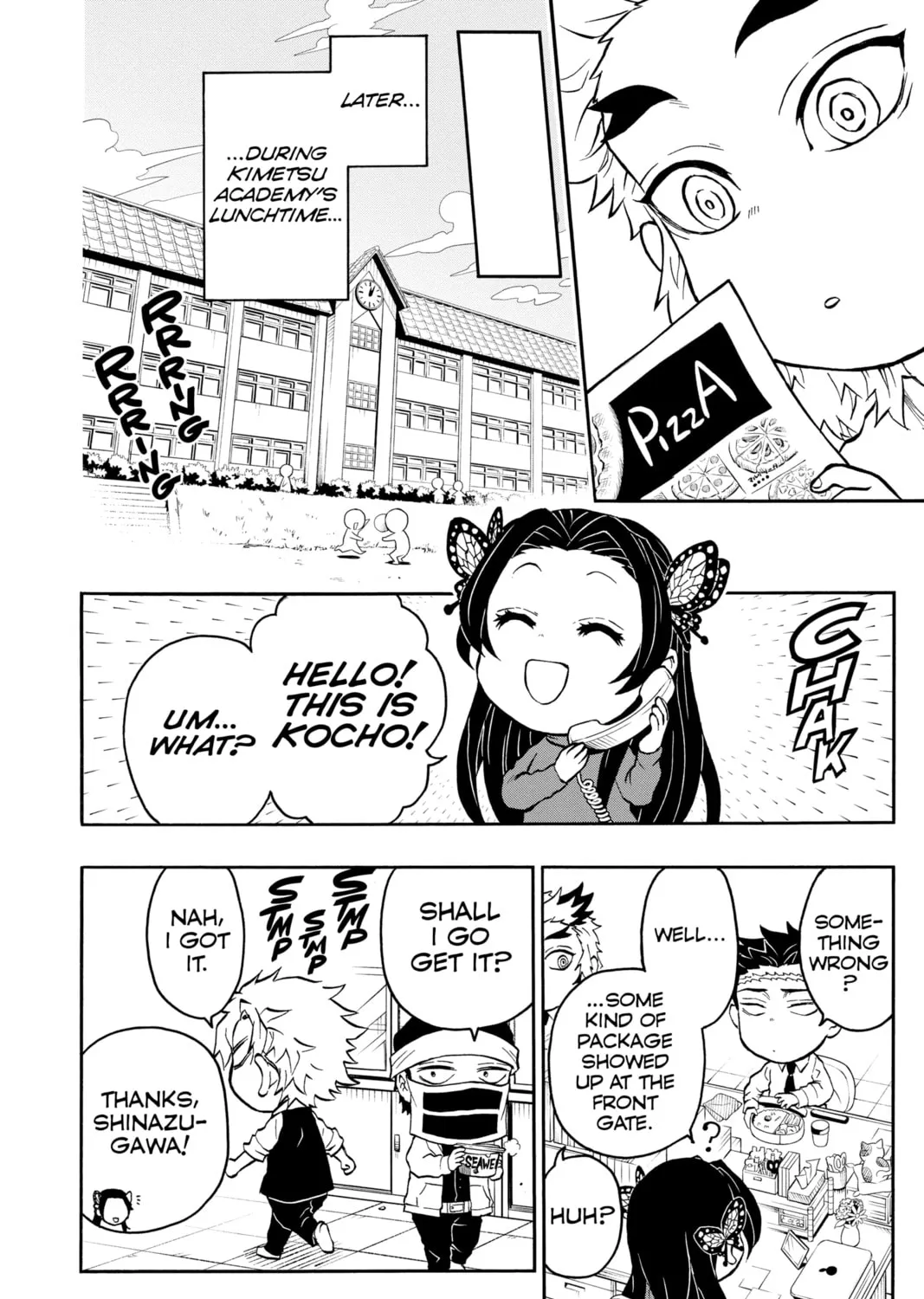 Read Demon Slayer: Kimetsu Academy chapter 5 image 6 on Lezhin