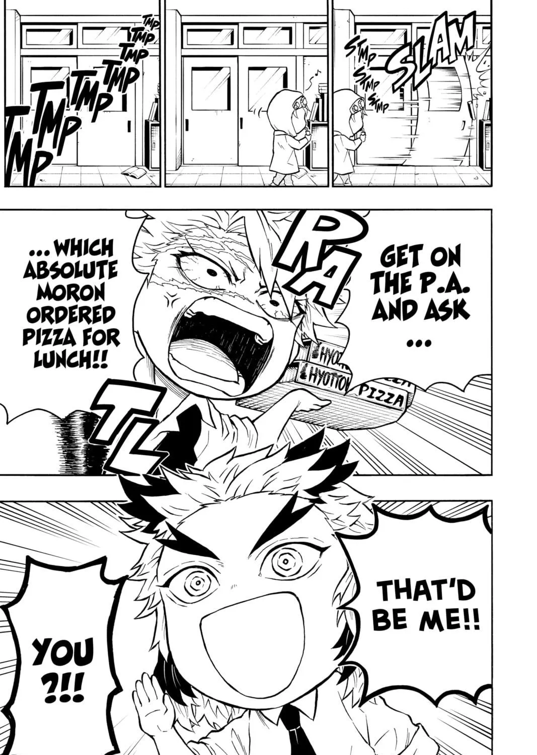 Read Demon Slayer: Kimetsu Academy chapter 5 image 8 on Lezhin