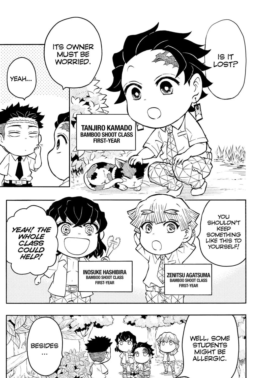 Read Demon Slayer: Kimetsu Academy chapter 6 image 12 on Lezhin