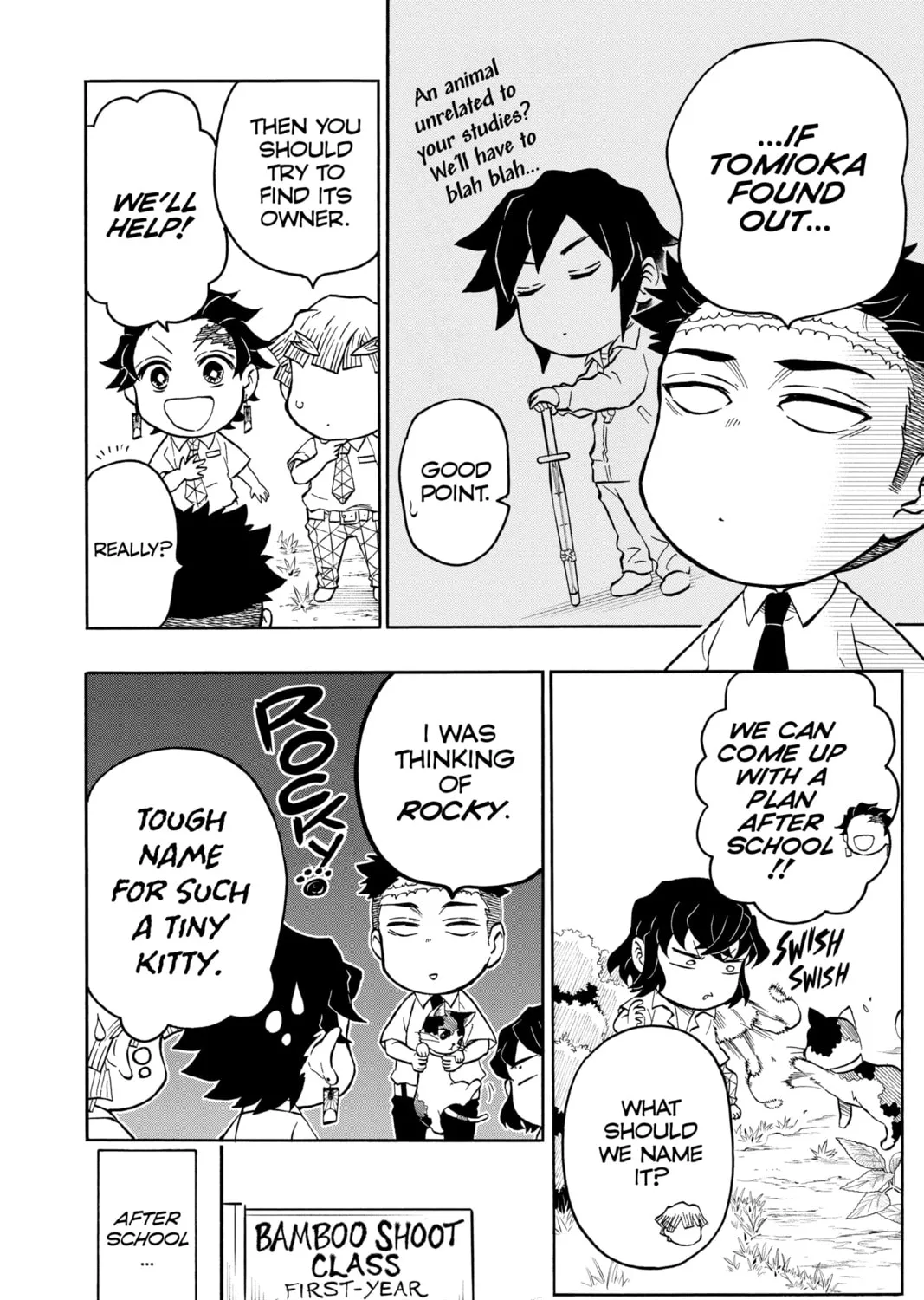 Read Demon Slayer: Kimetsu Academy chapter 6 image 14 on Lezhin