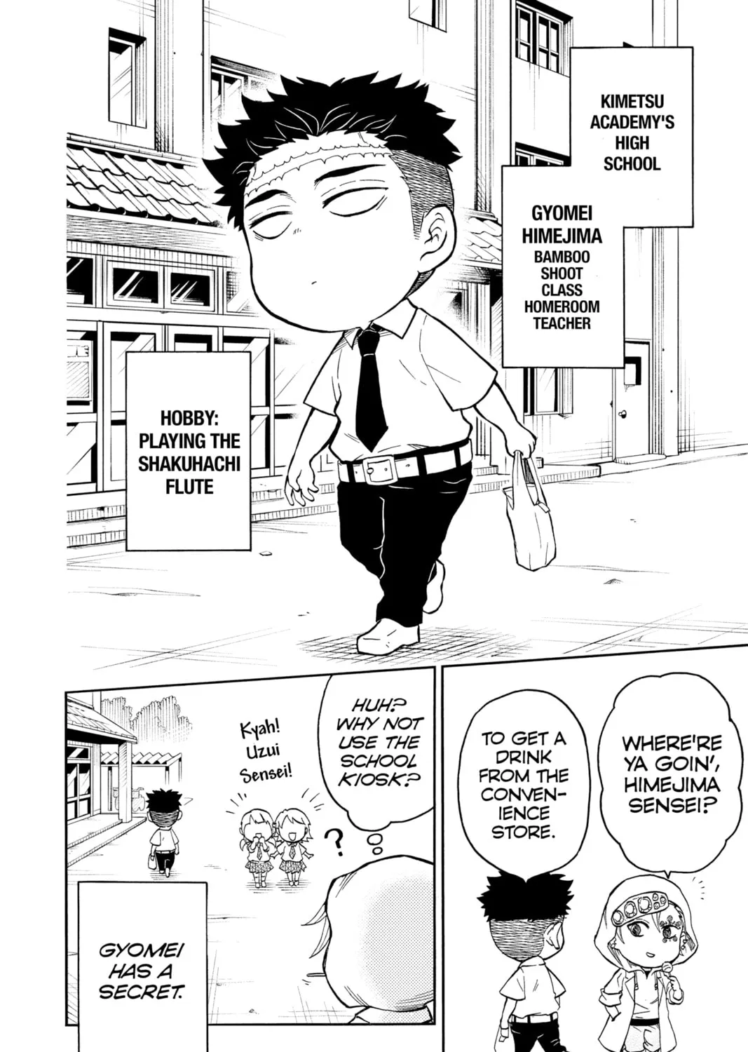 Read Demon Slayer: Kimetsu Academy chapter 6 image 2 on Lezhin