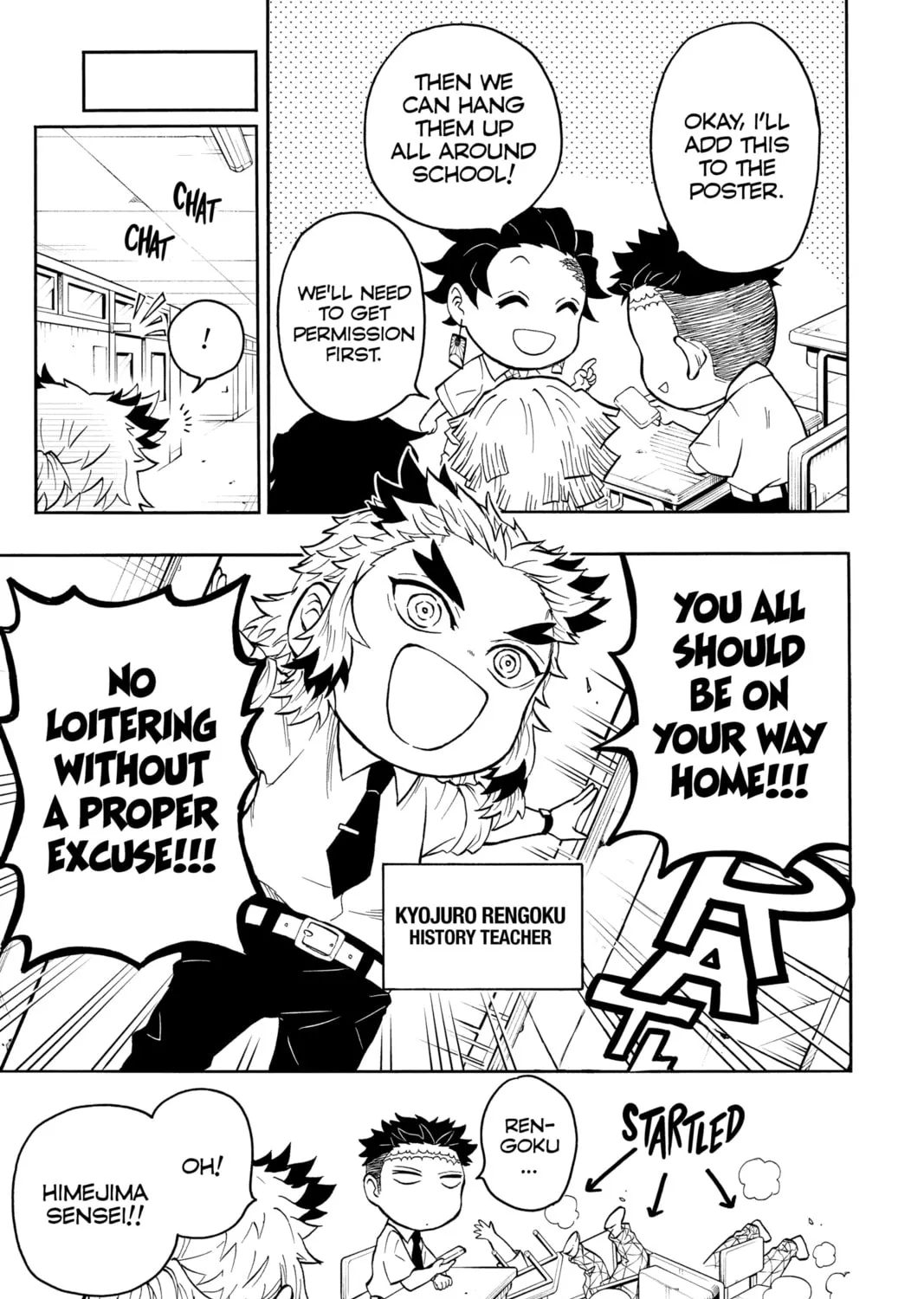 Read Demon Slayer: Kimetsu Academy chapter 6 image 20 on Lezhin