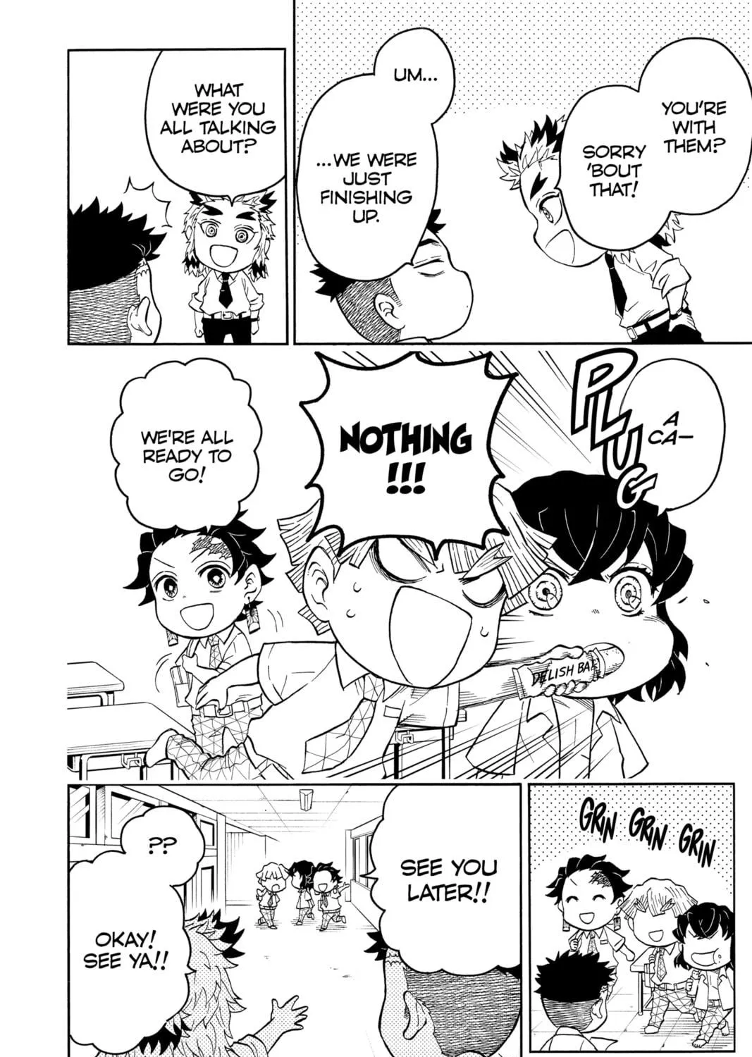 Read Demon Slayer: Kimetsu Academy chapter 6 image 22 on Lezhin