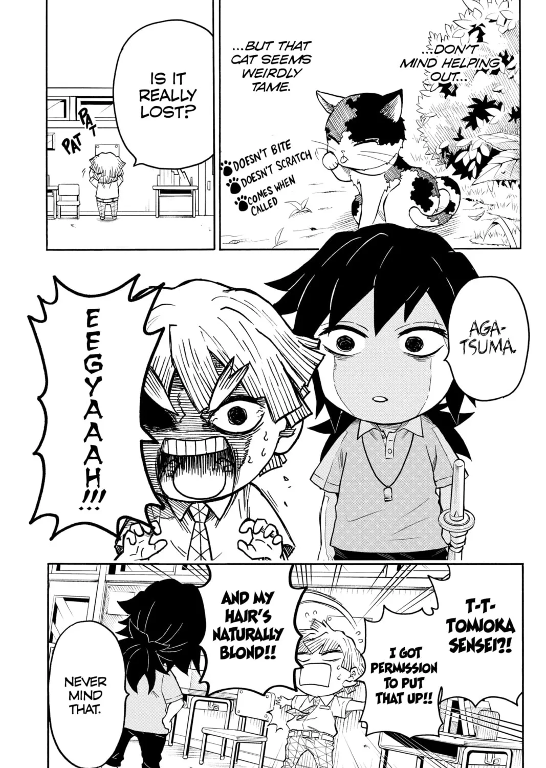 Read Demon Slayer: Kimetsu Academy chapter 6 image 26 on Lezhin