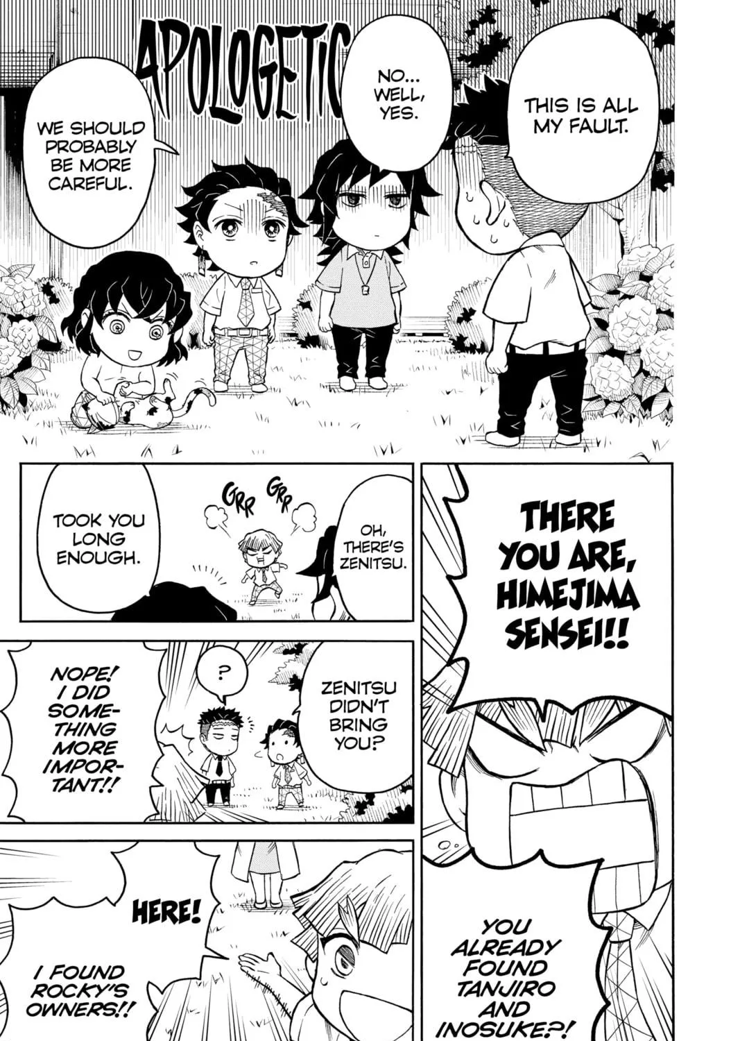 Read Demon Slayer: Kimetsu Academy chapter 6 image 48 on Lezhin