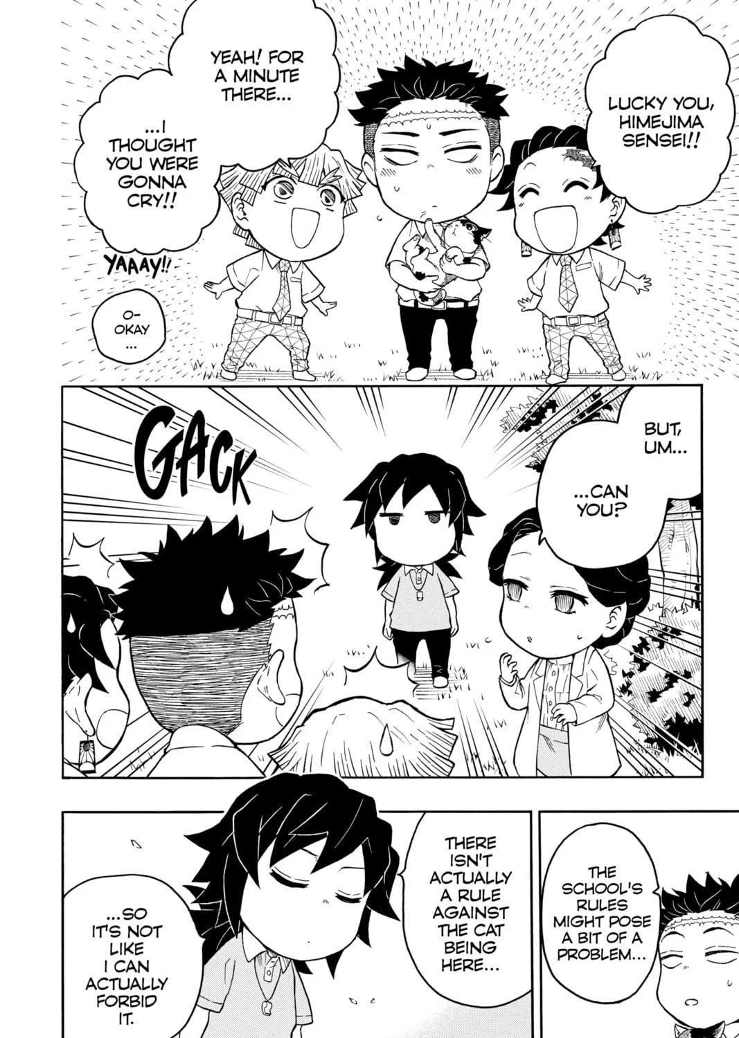 Read Demon Slayer: Kimetsu Academy chapter 6 image 58 on Lezhin
