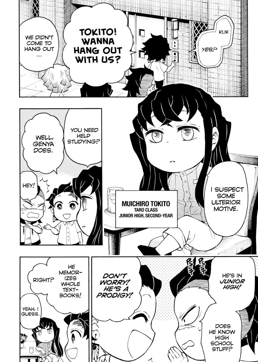 Read Demon Slayer: Kimetsu Academy chapter 8 image 18 on Lezhin