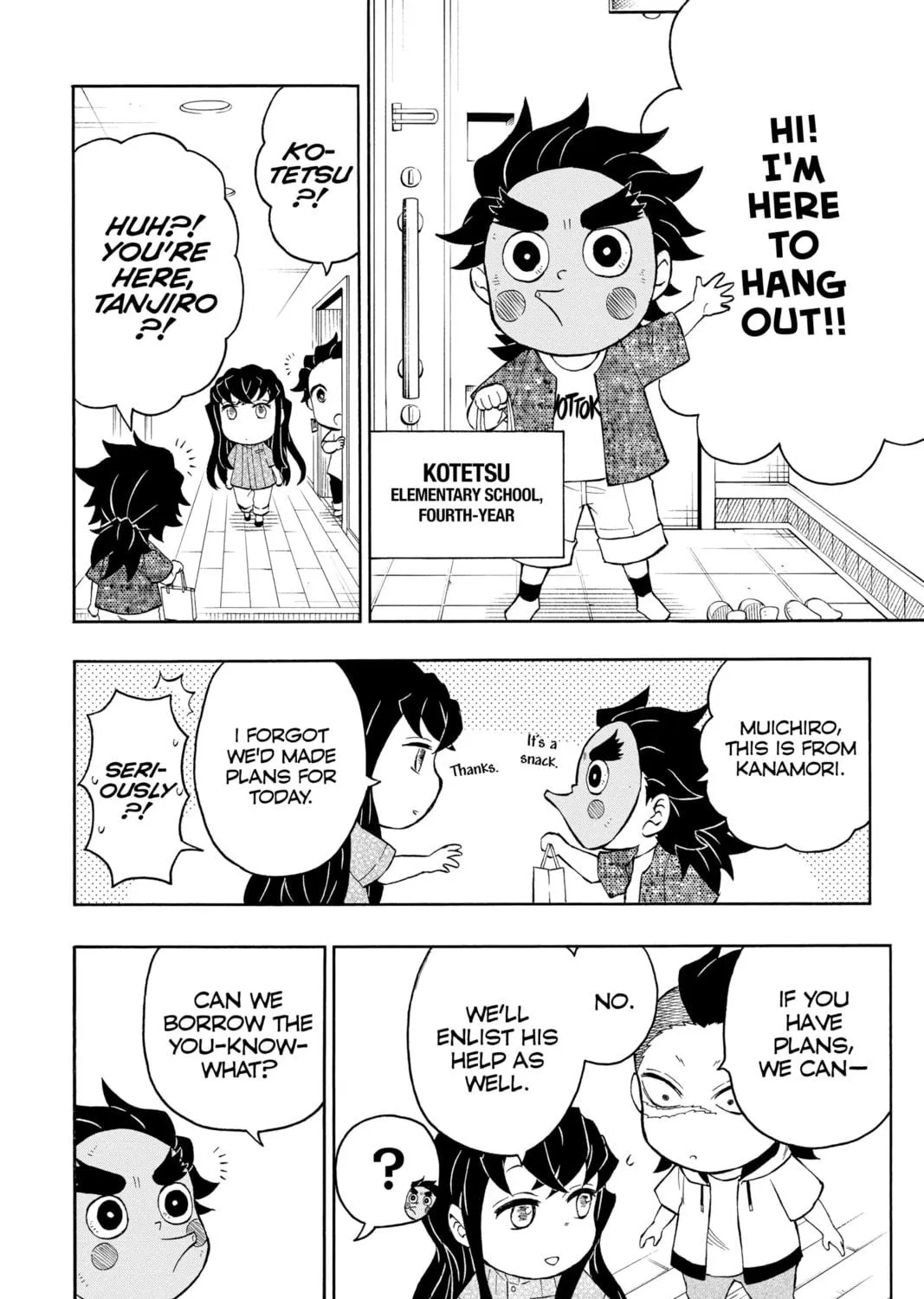 Read Demon Slayer: Kimetsu Academy chapter 8 image 22 on Lezhin