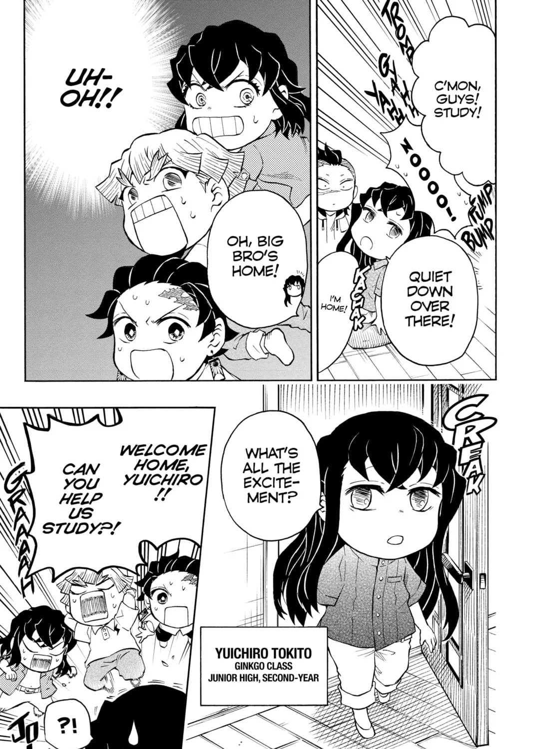Read Demon Slayer: Kimetsu Academy chapter 8 image 36 on Lezhin
