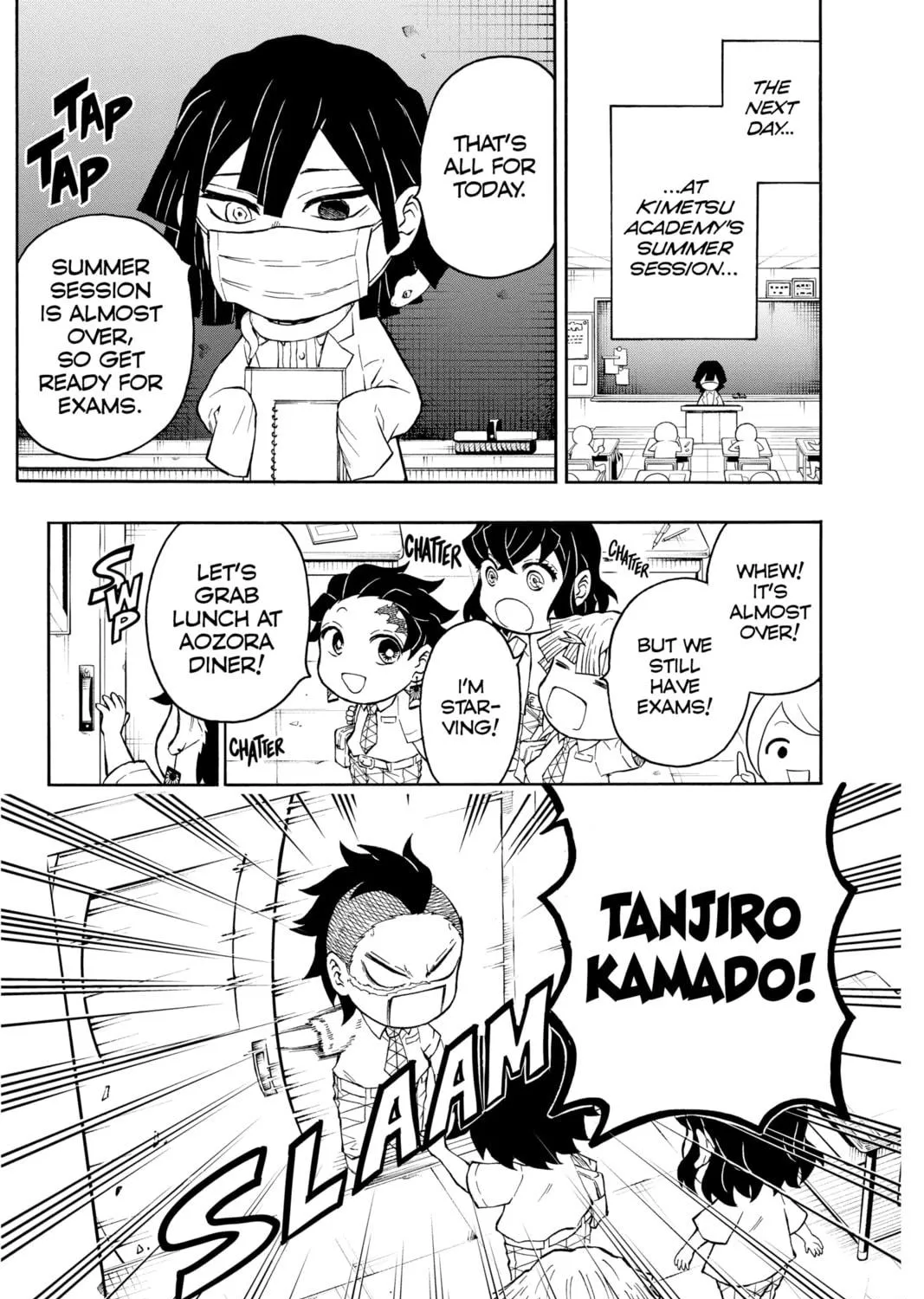 Read Demon Slayer: Kimetsu Academy chapter 8 image 4 on Lezhin