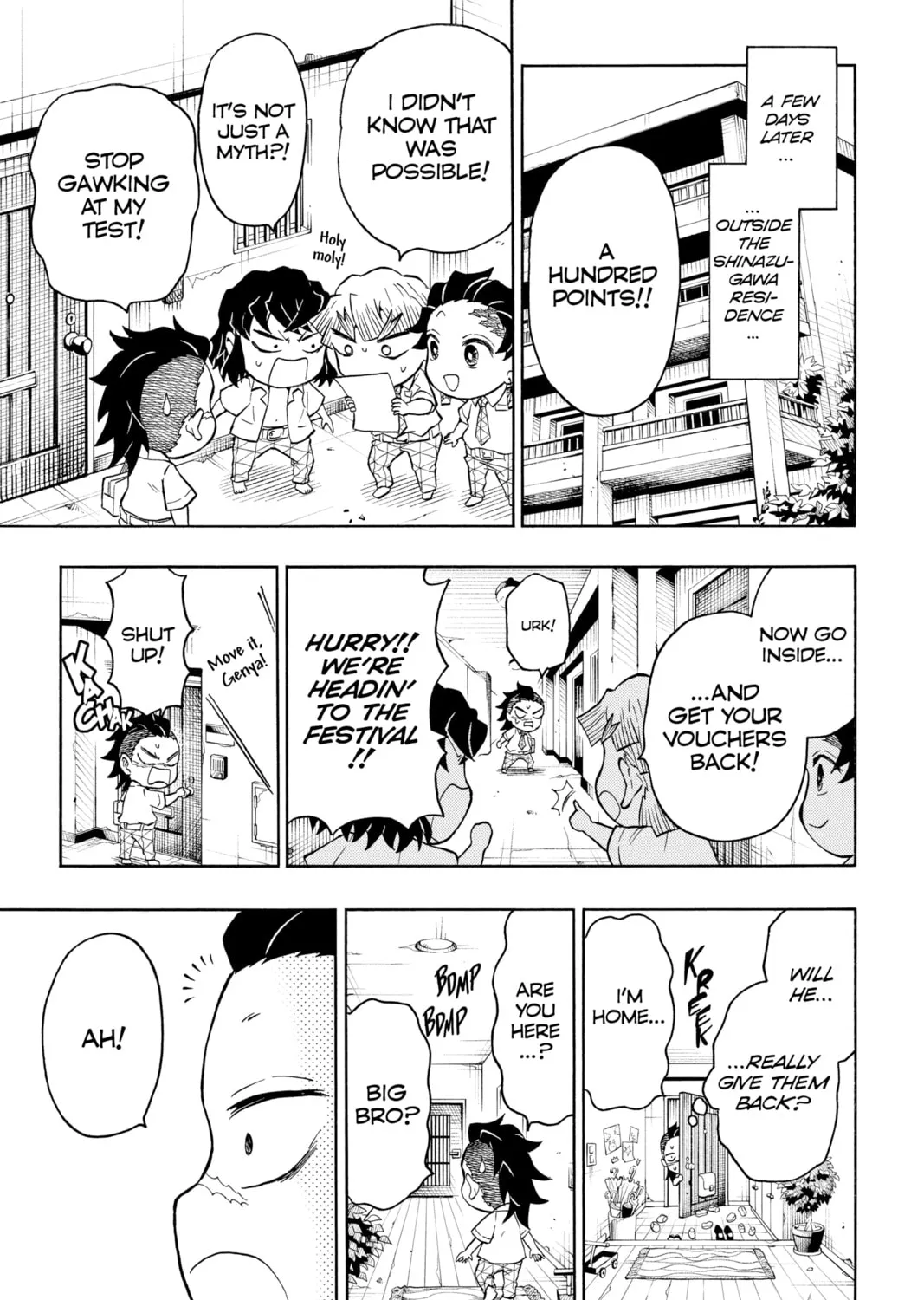 Read Demon Slayer: Kimetsu Academy chapter 8 image 54 on Lezhin