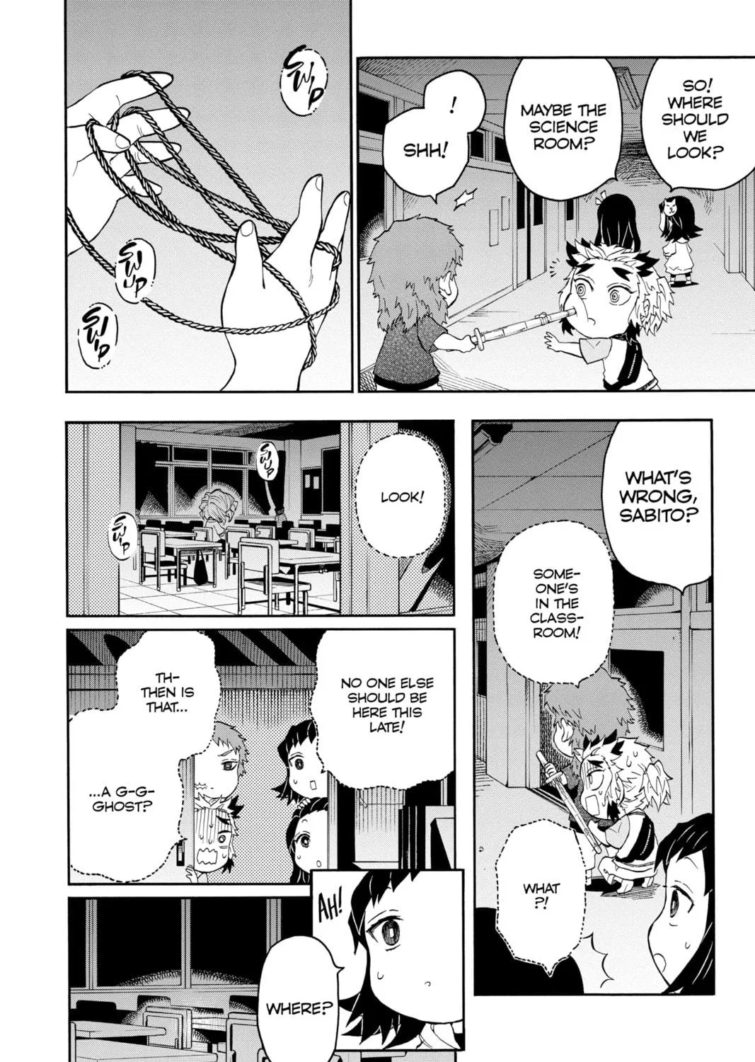 Read Demon Slayer: Kimetsu Academy chapter 9 image 18 on Lezhin