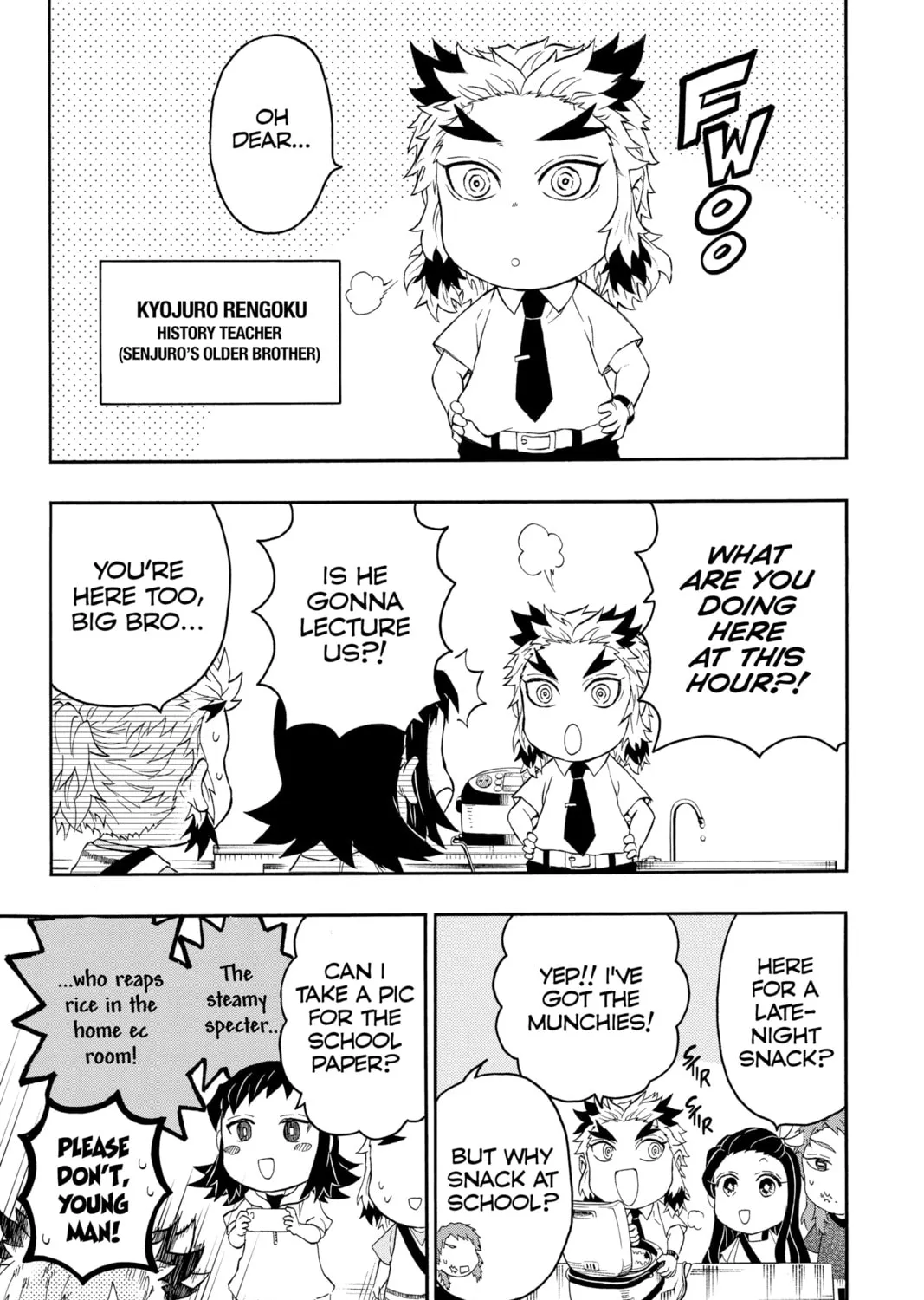 Read Demon Slayer: Kimetsu Academy chapter 9 image 36 on Lezhin