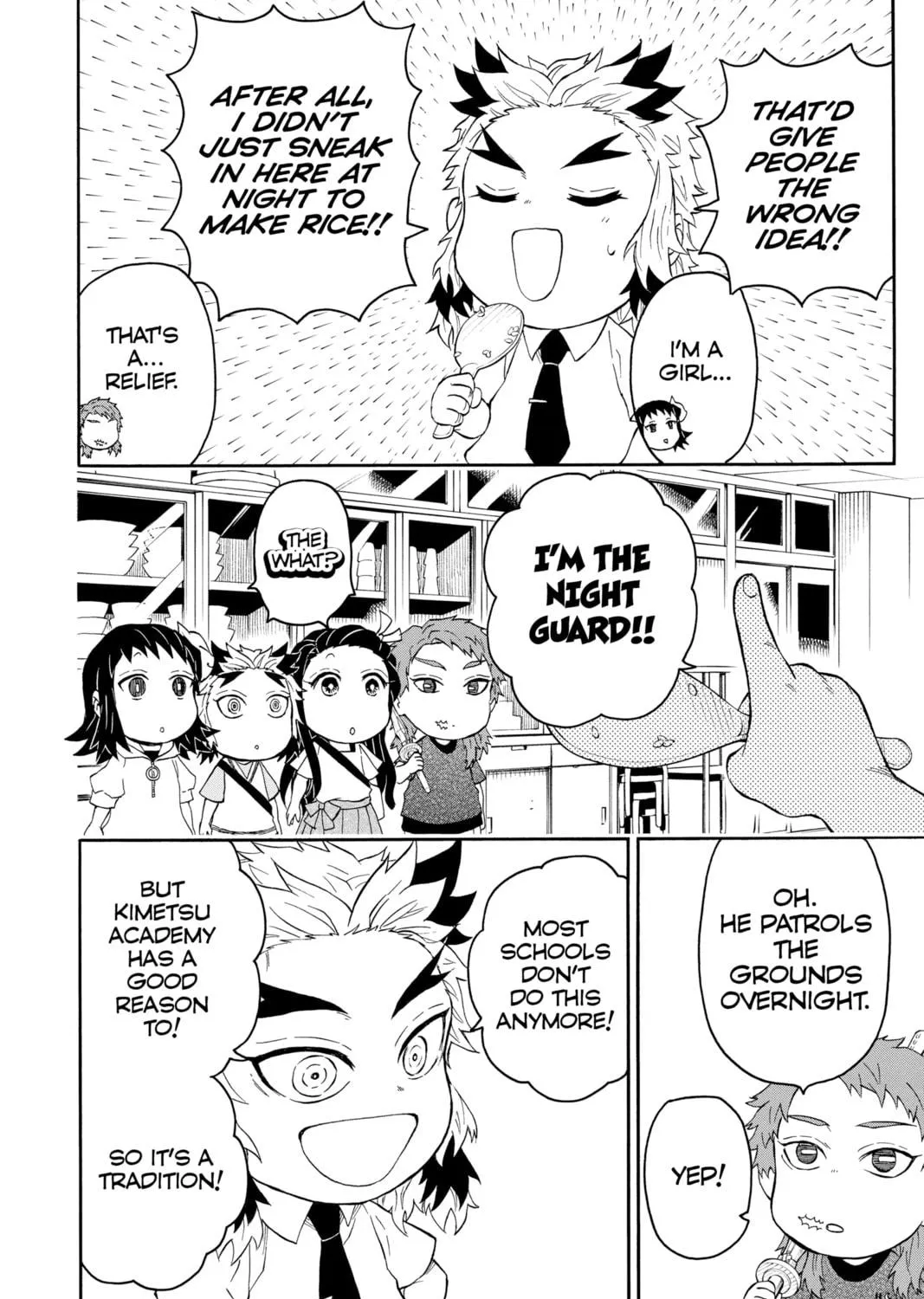 Read Demon Slayer: Kimetsu Academy chapter 9 image 38 on Lezhin