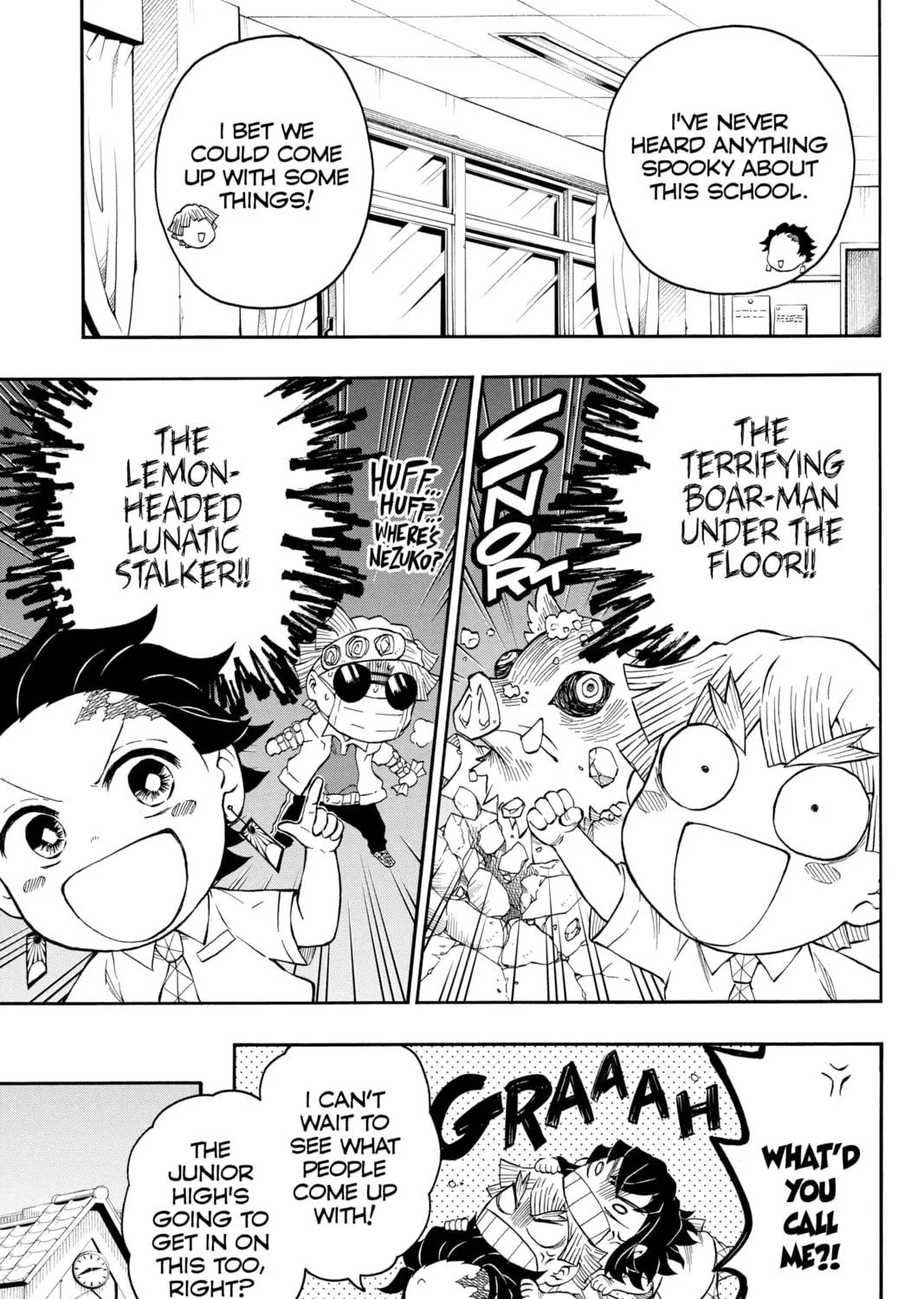 Read Demon Slayer: Kimetsu Academy chapter 9 image 4 on Lezhin