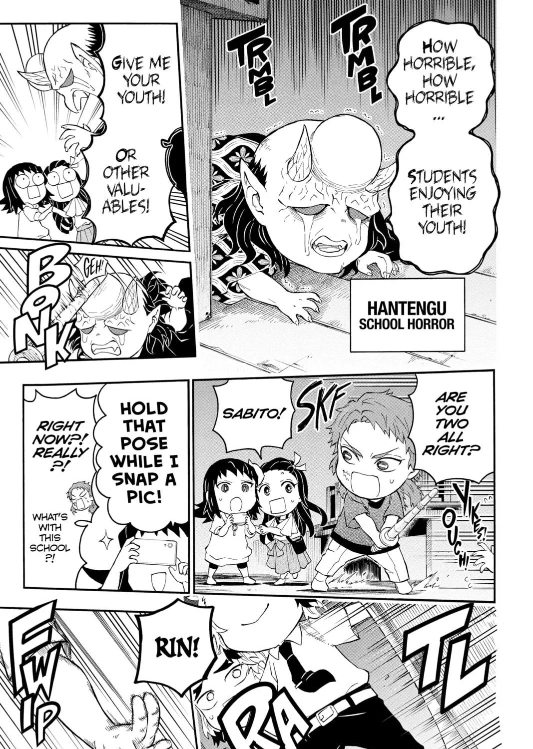 Read Demon Slayer: Kimetsu Academy chapter 9 image 48 on Lezhin