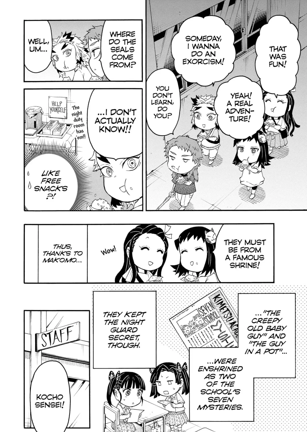 Read Demon Slayer: Kimetsu Academy chapter 9 image 56 on Lezhin