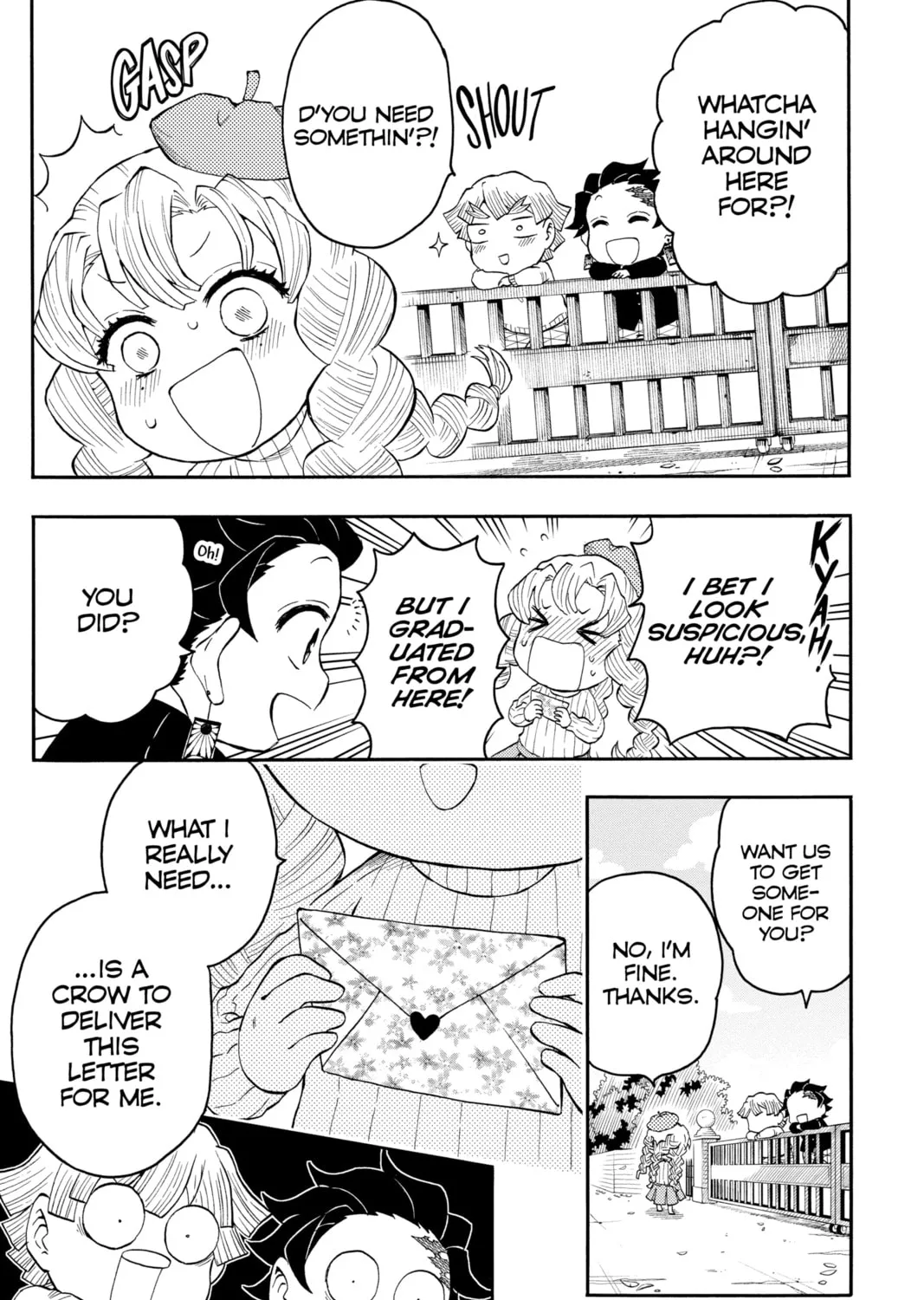 Read Demon Slayer: Kimetsu Academy chapter 9 image 66 on Lezhin