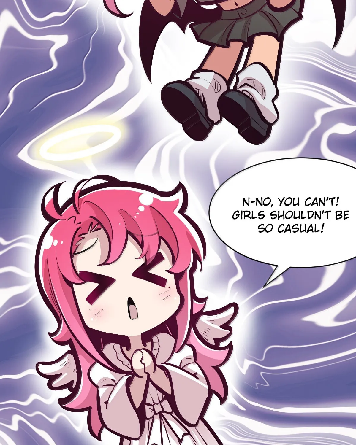 Demon X Angel, Can't Get Along! (Colored) Chapter 130.3 page 85 - 