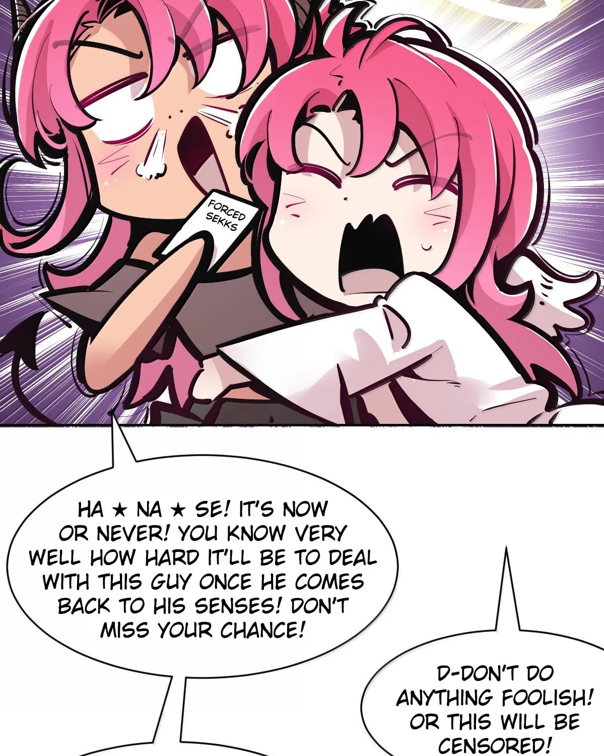 Demon X Angel, Can't Get Along! (Colored) Chapter 130.3 page 89 - 