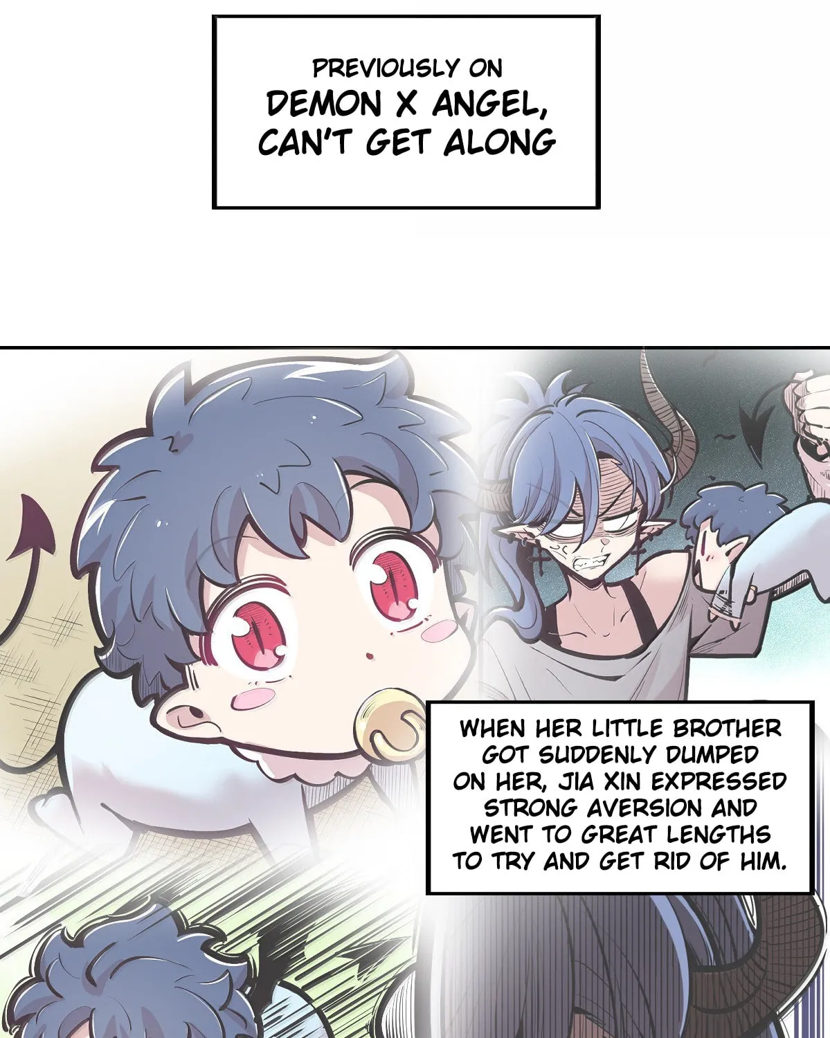Demon X Angel, Can't Get Along! (Colored) Chapter 131.2 page 3 - 