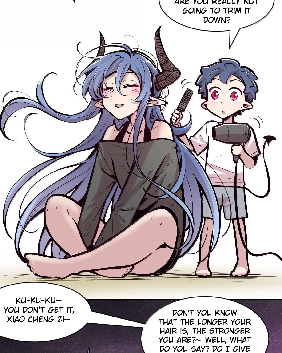 Demon X Angel, Can't Get Along! (Colored) Chapter 131.2 page 55 - 