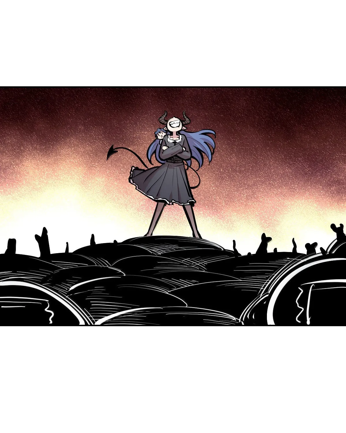 Demon X Angel, Can't Get Along! (Colored) Chapter 131.2 page 10 - 