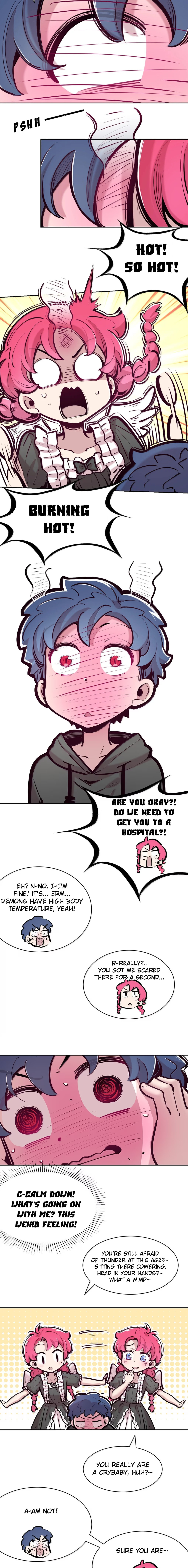 Demon X Angel, Can't Get Along! (Colored) Chapter 131.3 page 17 - 