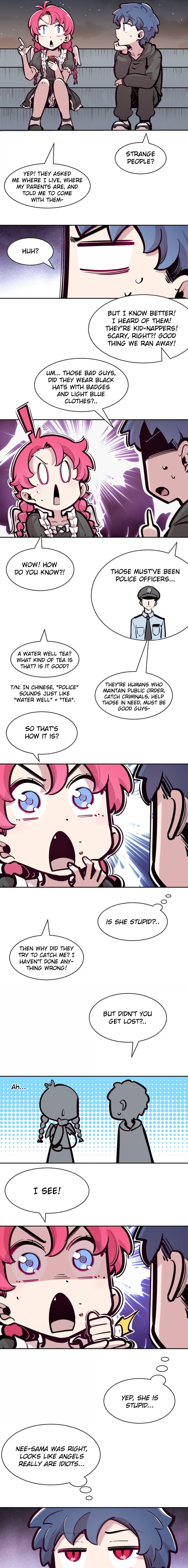 Demon X Angel, Can't Get Along! (Colored) Chapter 131.3 page 7 - 