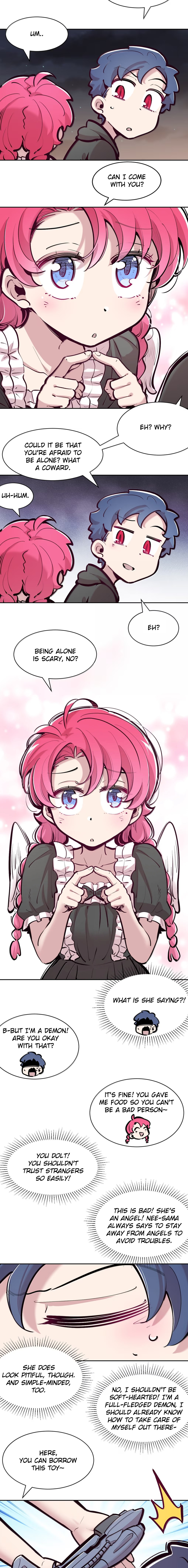 Demon X Angel, Can't Get Along! (Colored) Chapter 131.3 page 9 - 