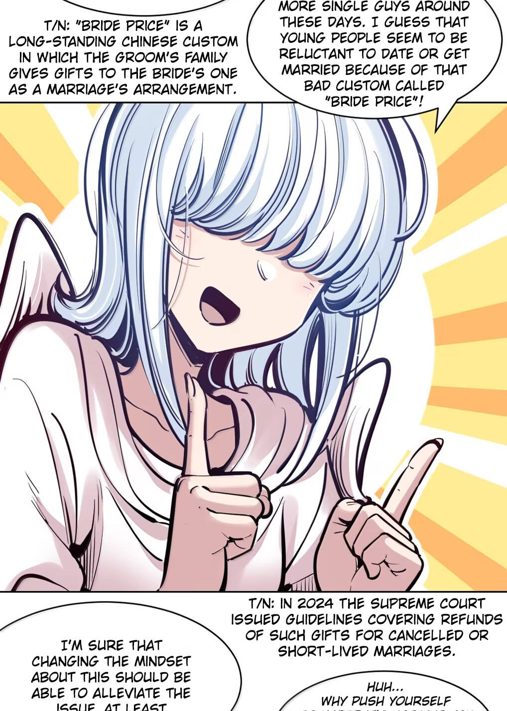 Demon X Angel, Can't Get Along! (Colored) Chapter 136.1 page 20 - 