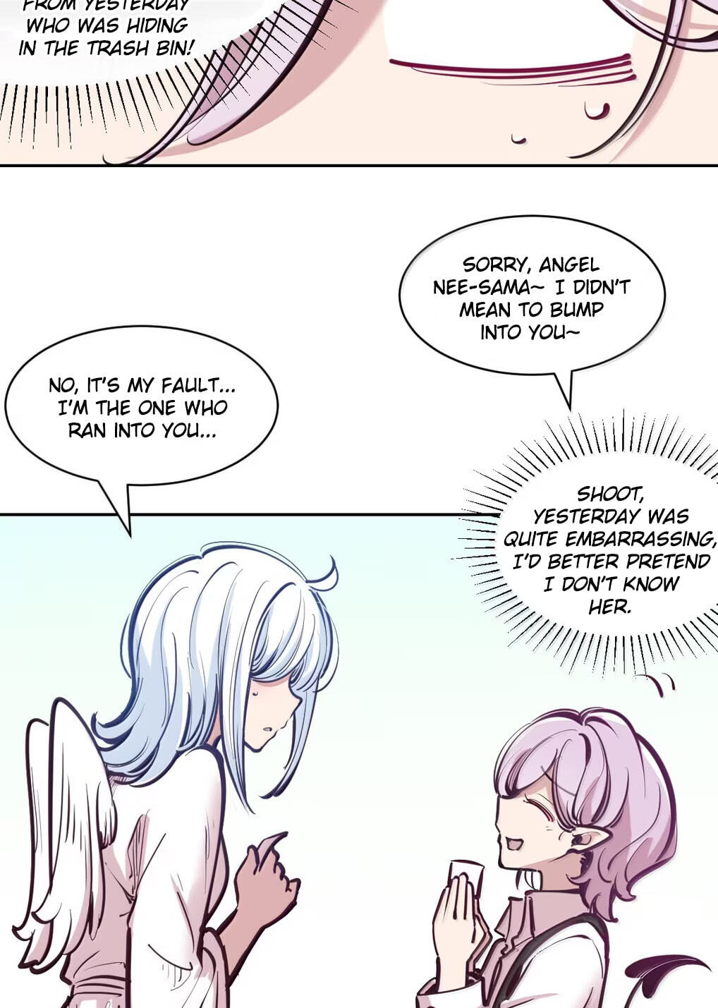 Demon X Angel, Can't Get Along! (Colored) Chapter 136.1 page 8 - 
