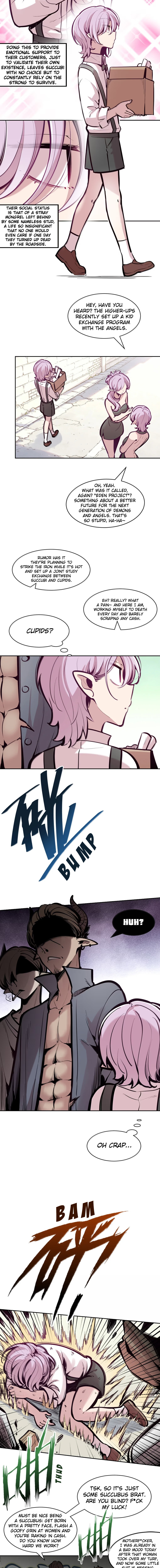 Demon X Angel, Can't Get Along! (Colored) Chapter 136 page 3 - 
