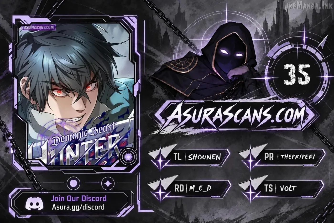 Read Demonic Beast Hunter Survival Guide chapter 35 image 0 on Lezhin