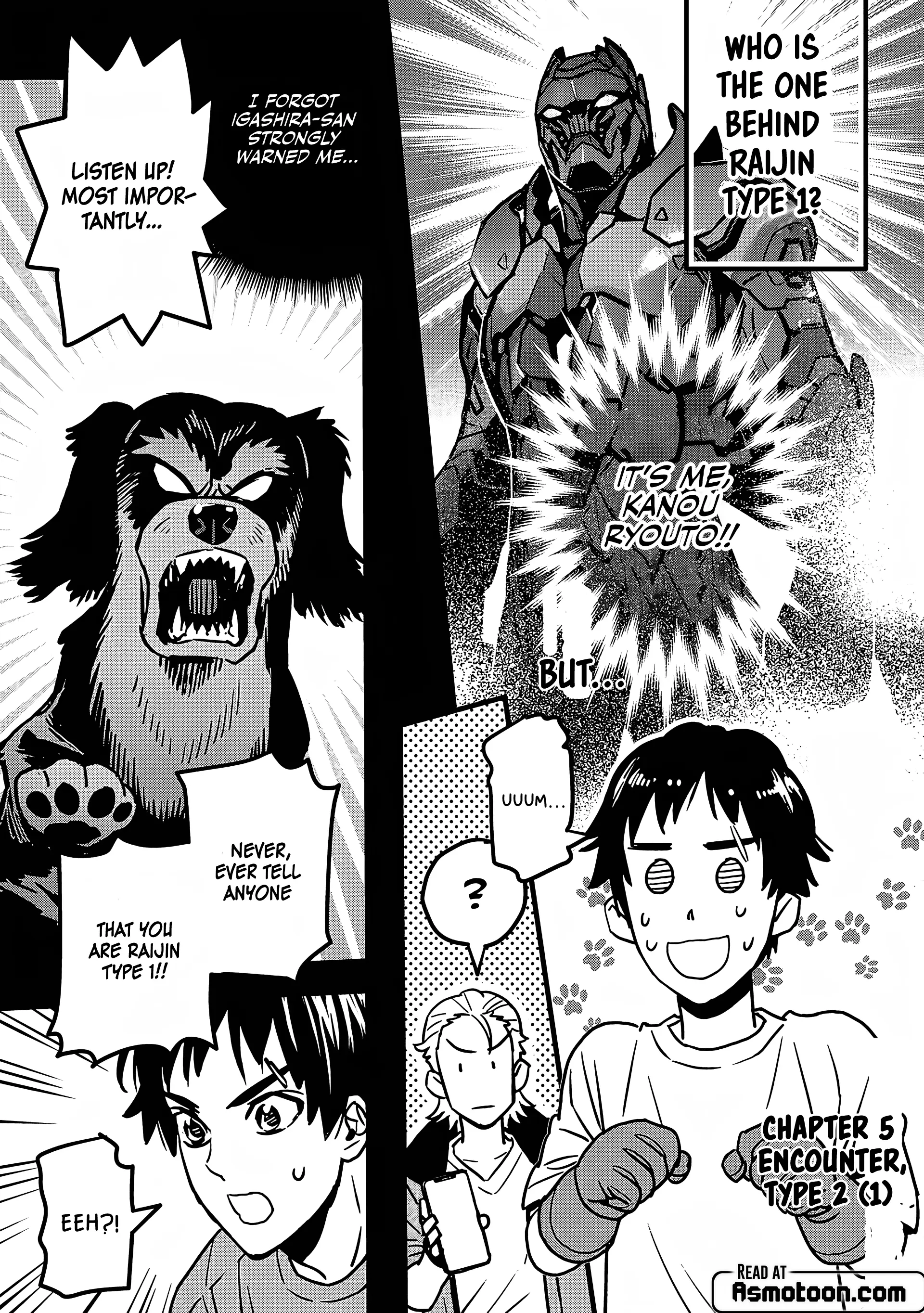 Read Denki Soukou Raijin chapter 5 image 1 on Lezhin