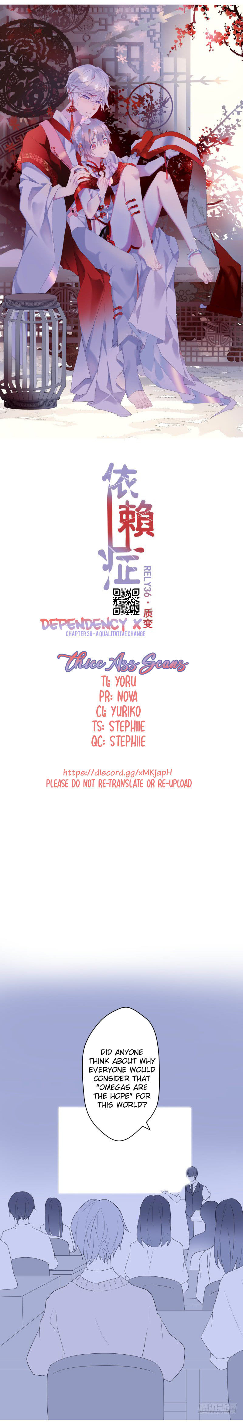 Read Dependency X chapter 36 image 2 on Lezhin