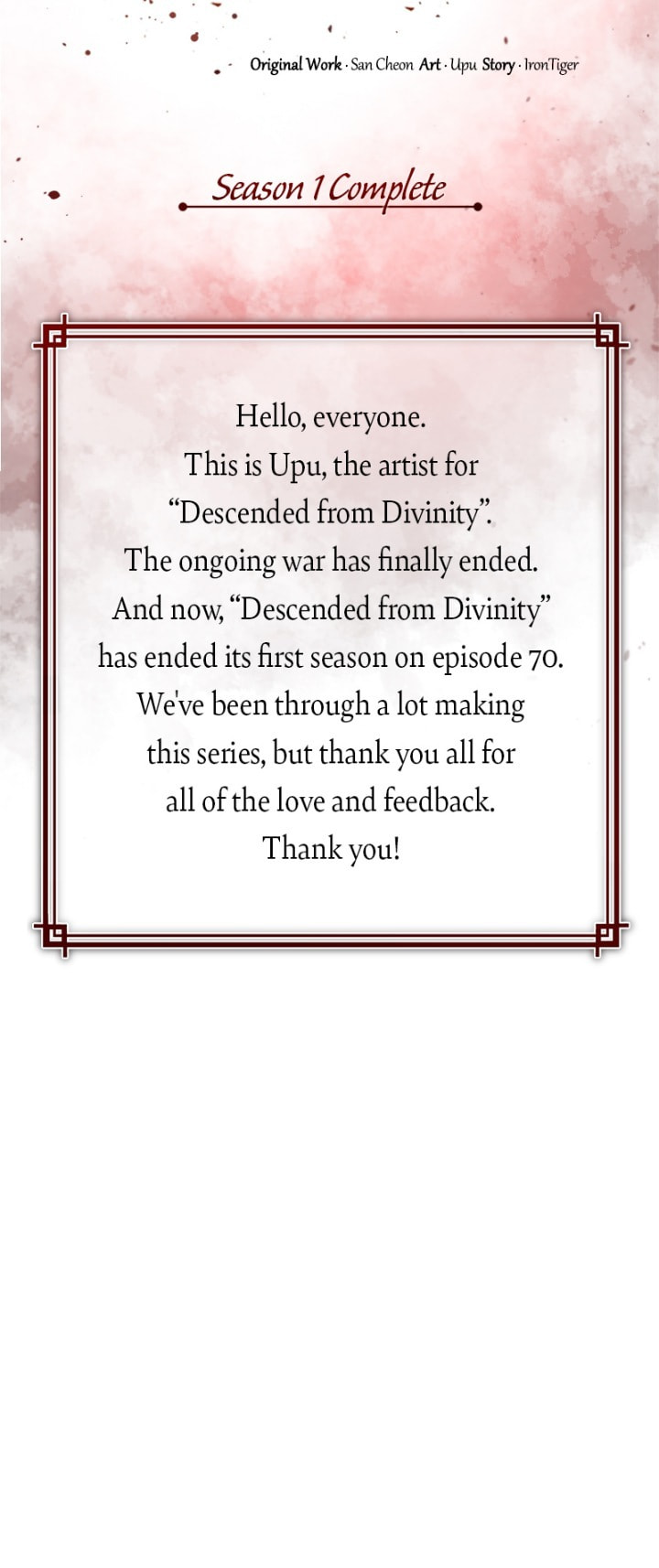 Read Descended from Divinity chapter 15.1 image 37 on Lezhin