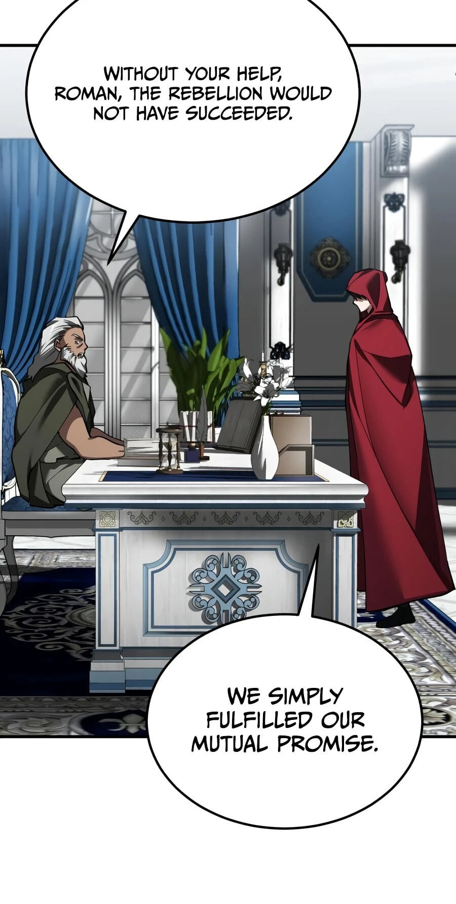Read Descended from Divinity chapter 206 image 32 on Lezhin