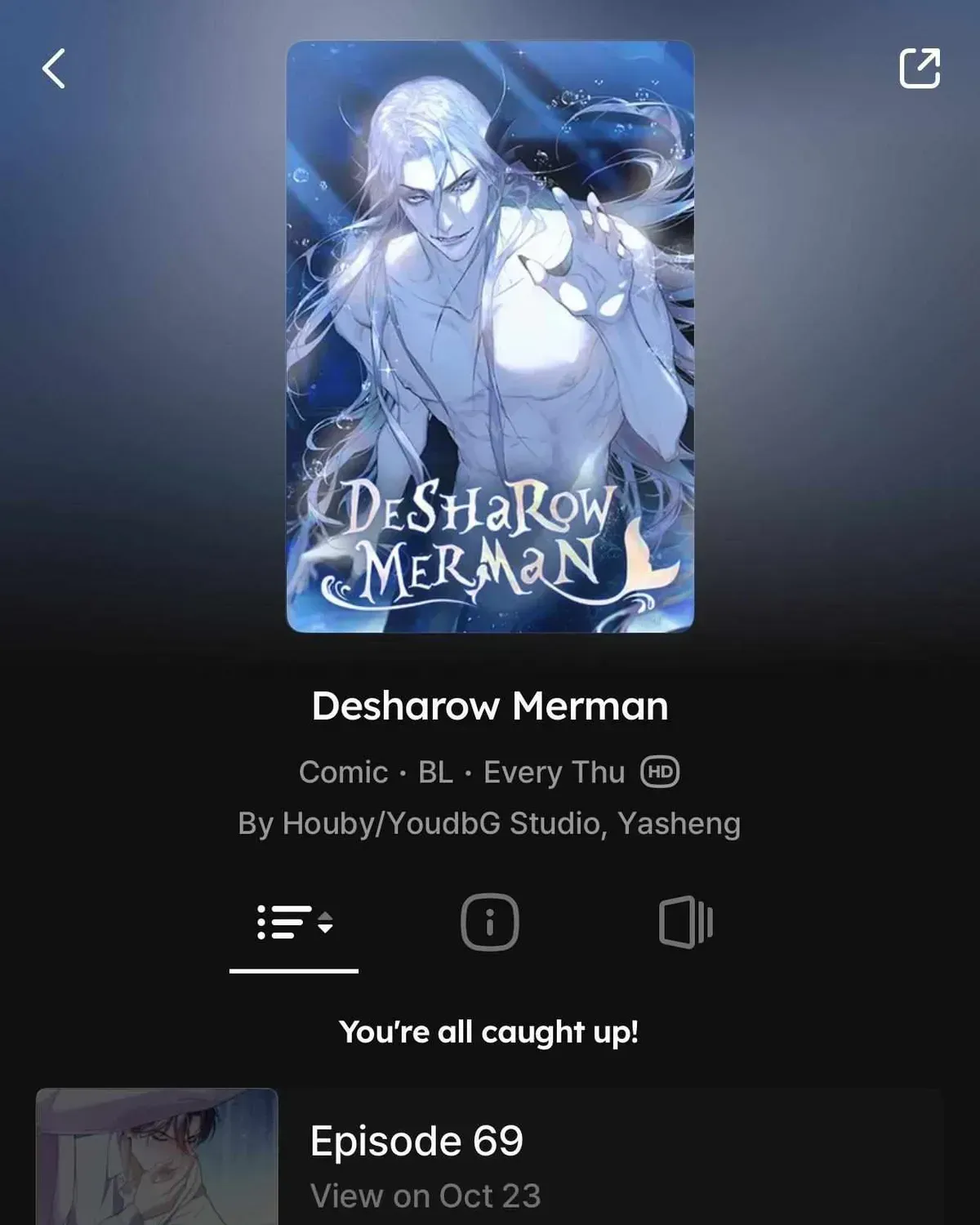 Read Desharow Merman chapter 1.1 image 1 on Lezhin