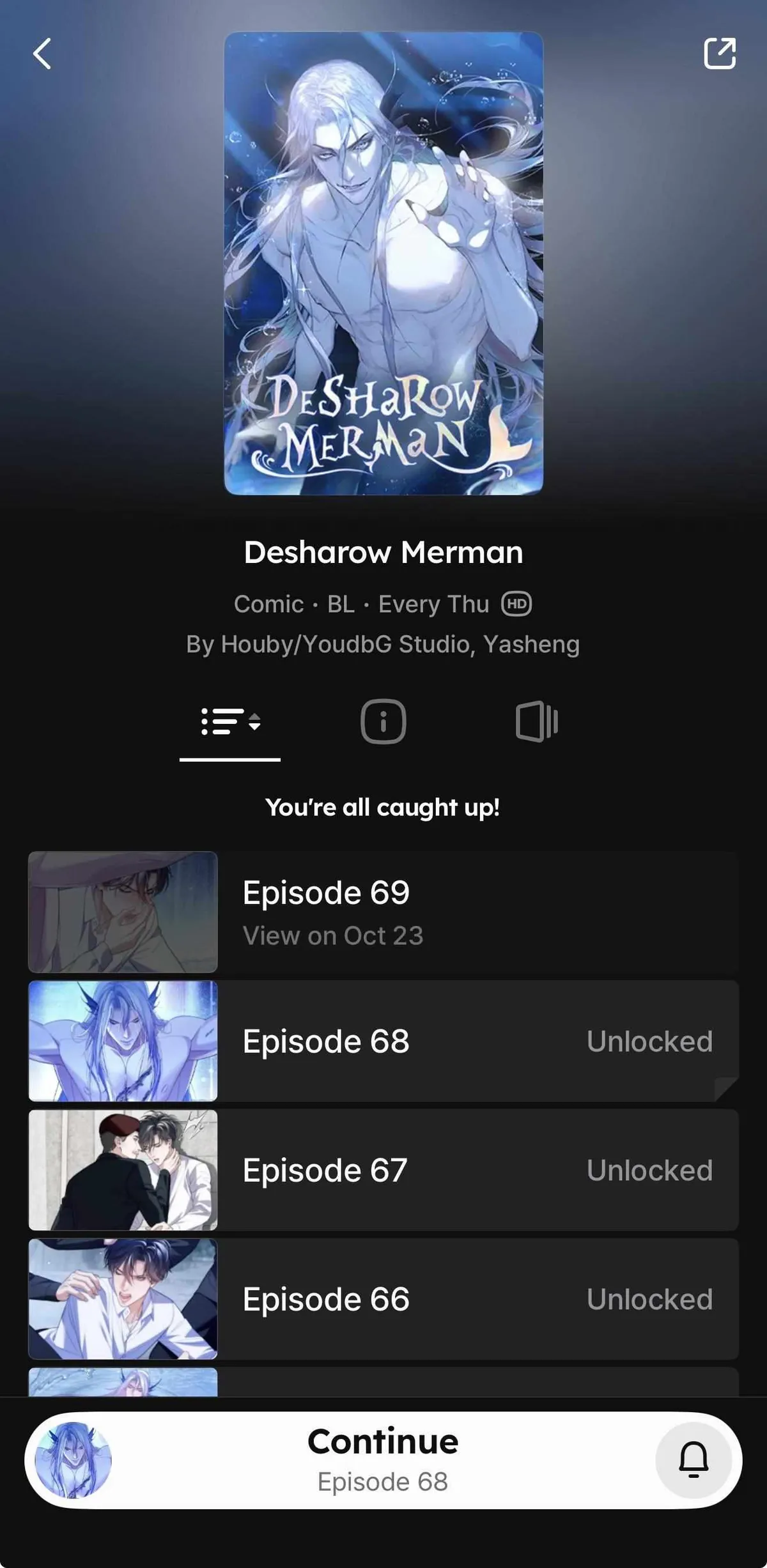Read Desharow Merman chapter 116.09 image 1 on Lezhin