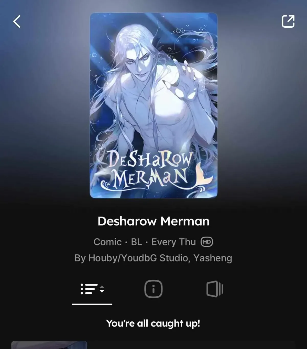 Read Desharow Merman chapter 116.2 image 1 on Lezhin