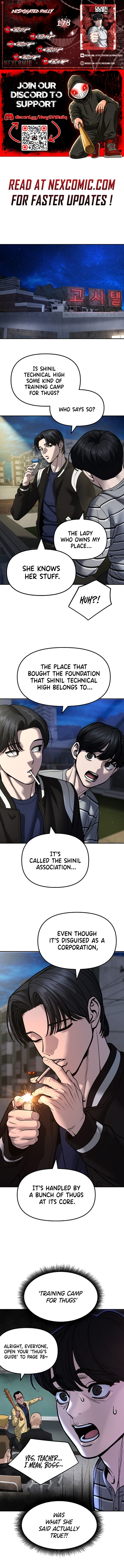 Read Designated Bully chapter 178 image 1 on Lezhin