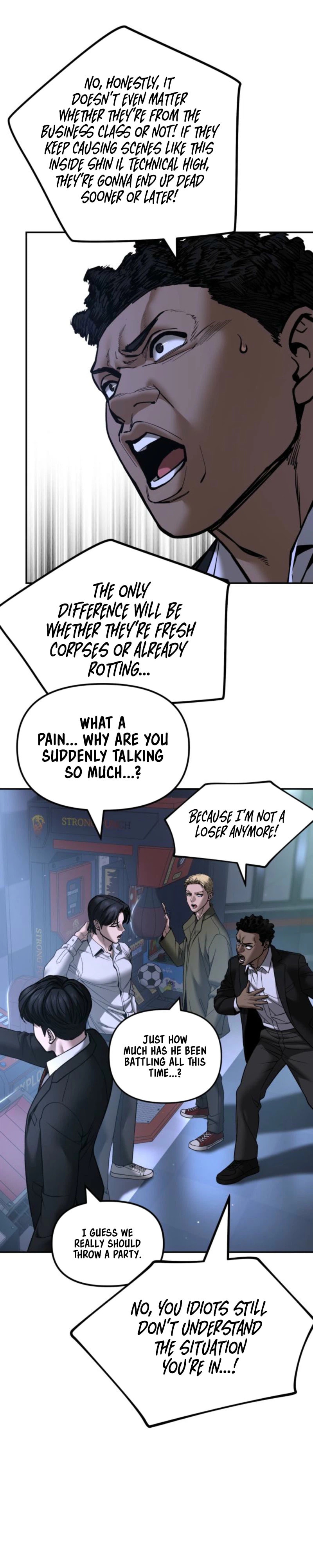Read Designated Bully chapter 185 image 18 on Lezhin